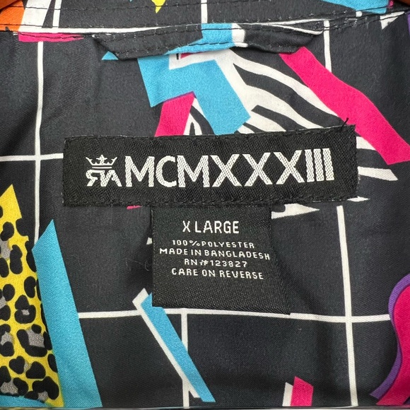 Vibrant Abstract Pattern Men's Shirt - Picture 3 of 4